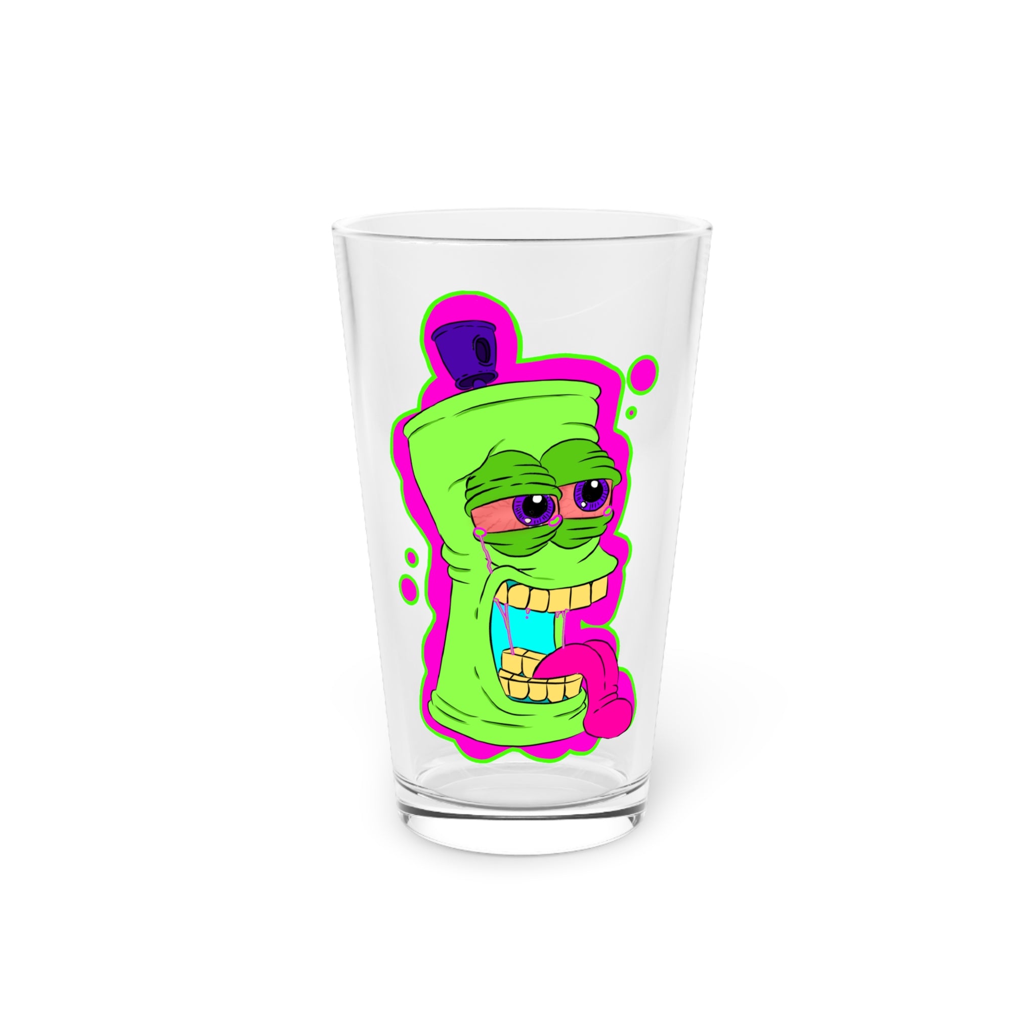 Spark Pint Glass | Neon Chaos Drinkware