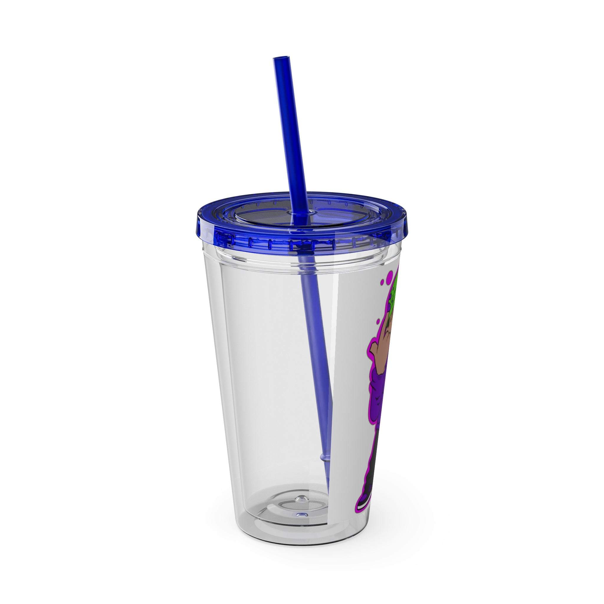Sunsplash Tumbler with Straw, 16oz
