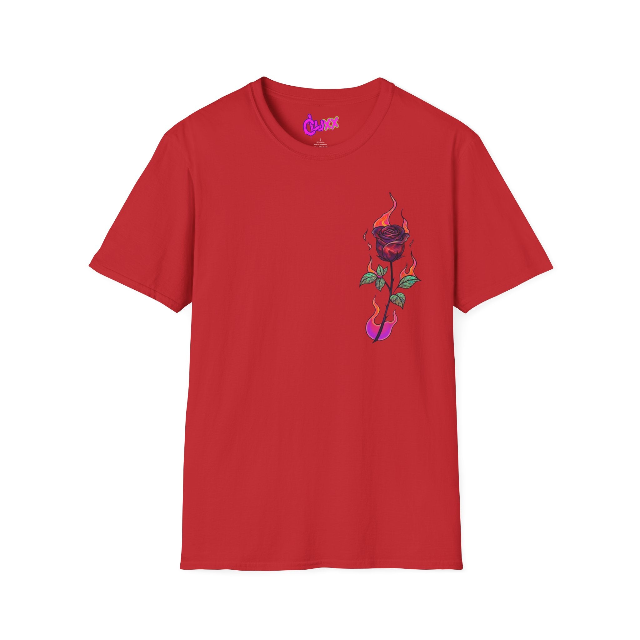 No Evil Graphic Tee – Burning Rose Streetwear T-Shirt