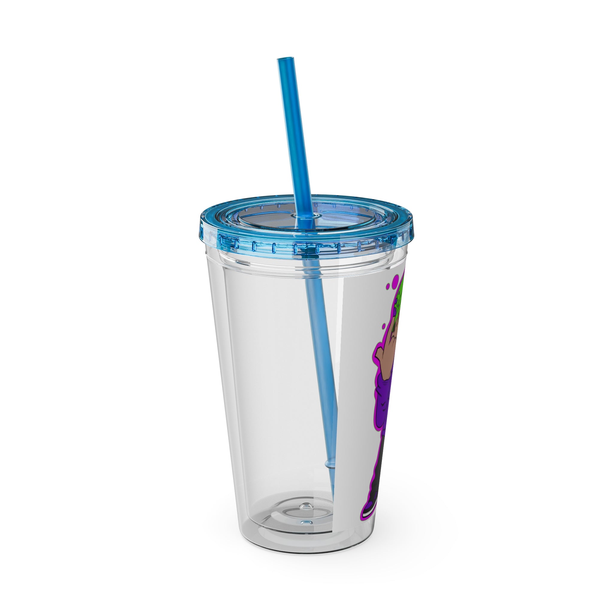 Sunsplash Tumbler with Straw, 16oz