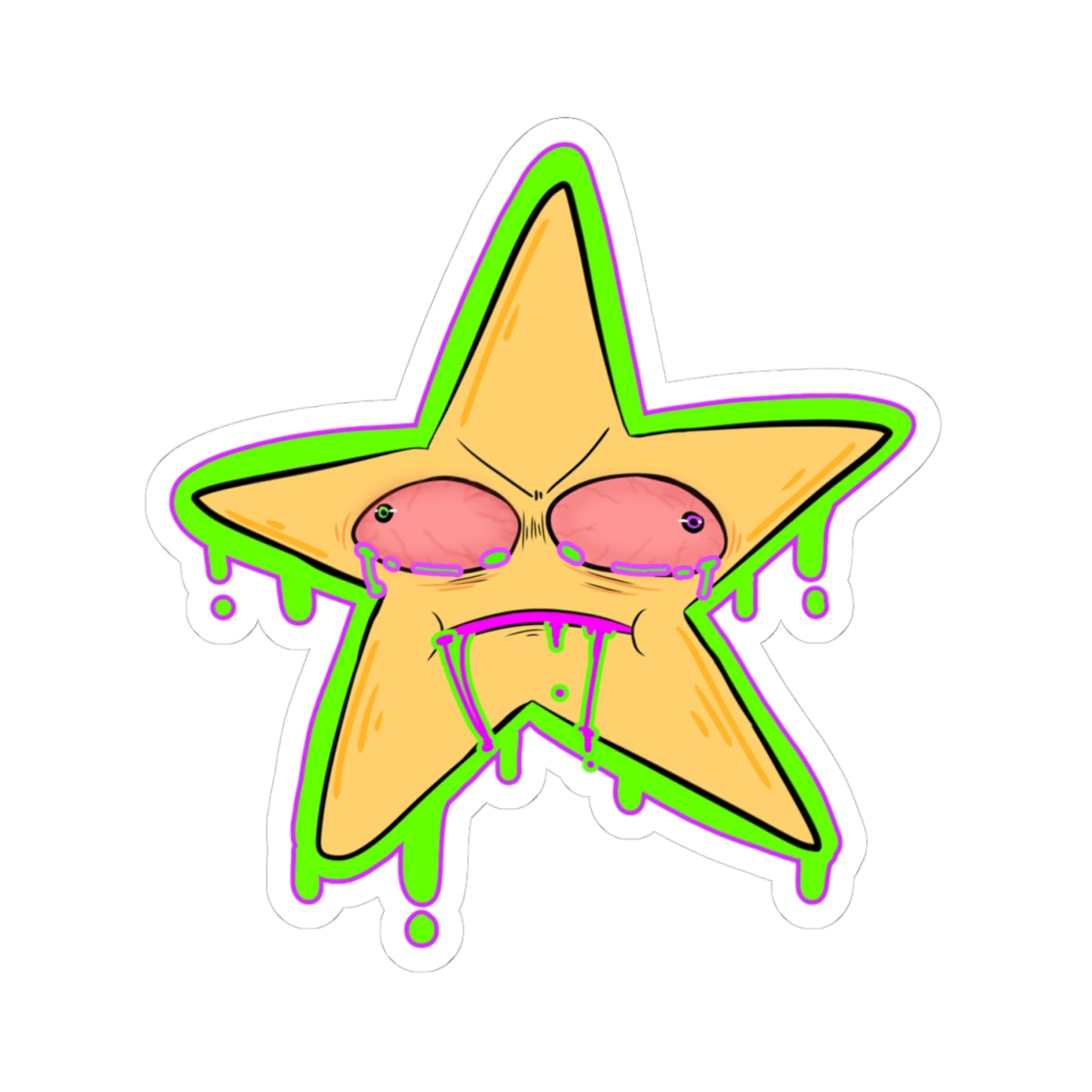 Benny The Star Sticker