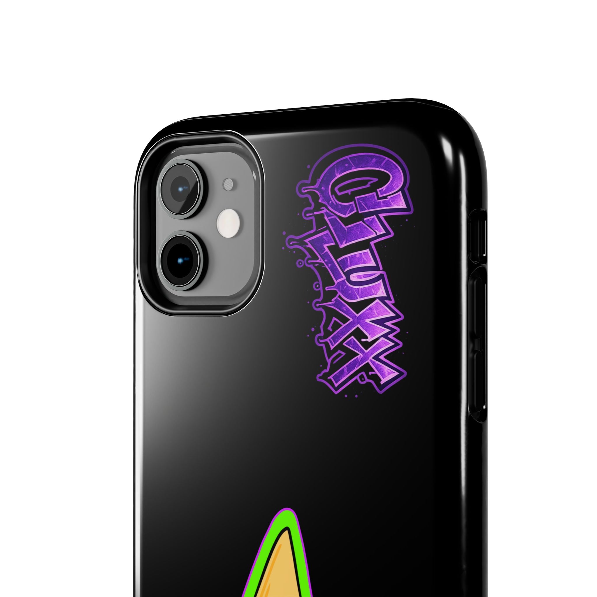 Benny The Star & CLUXX Phone Case,  Black Graphic Phone Case.