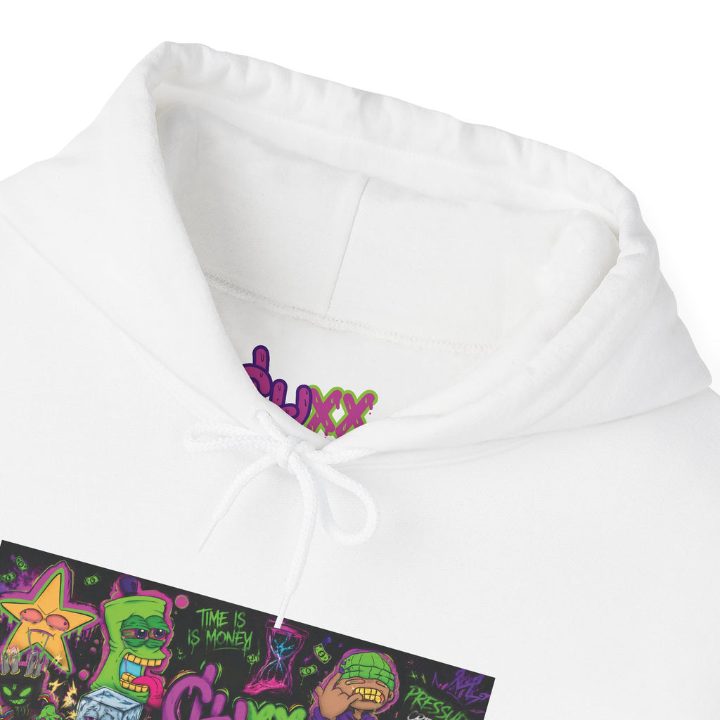 CL LUXX See Beyond The Glitch Graphic Streetwear Hoodie