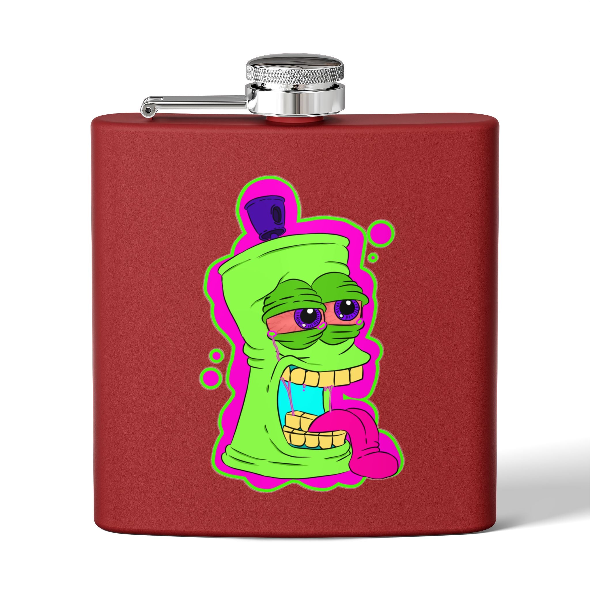 Stainless Steel Flask, 6oz