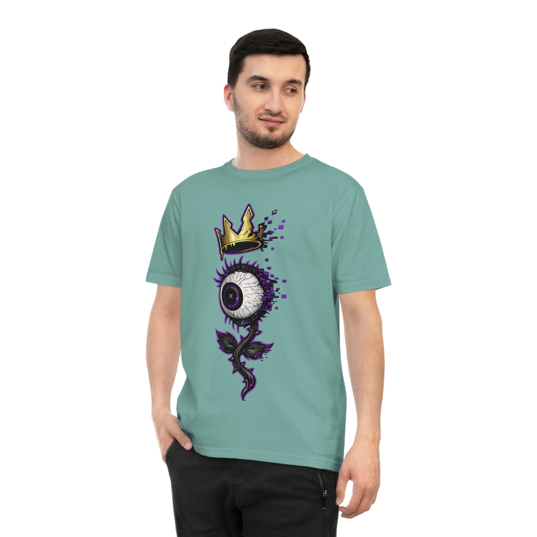 See Beyond The Glitch | Organic Cotton Tee 👁️👑⚡