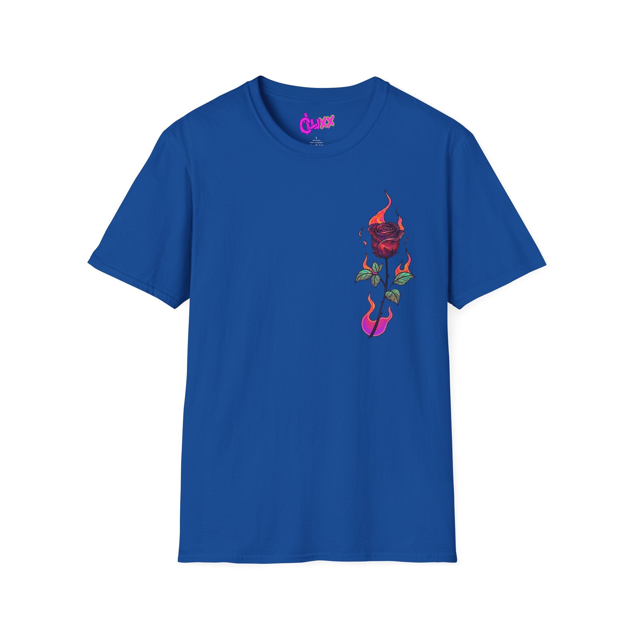 No Evil Graphic Tee – Burning Rose Streetwear T-Shirt