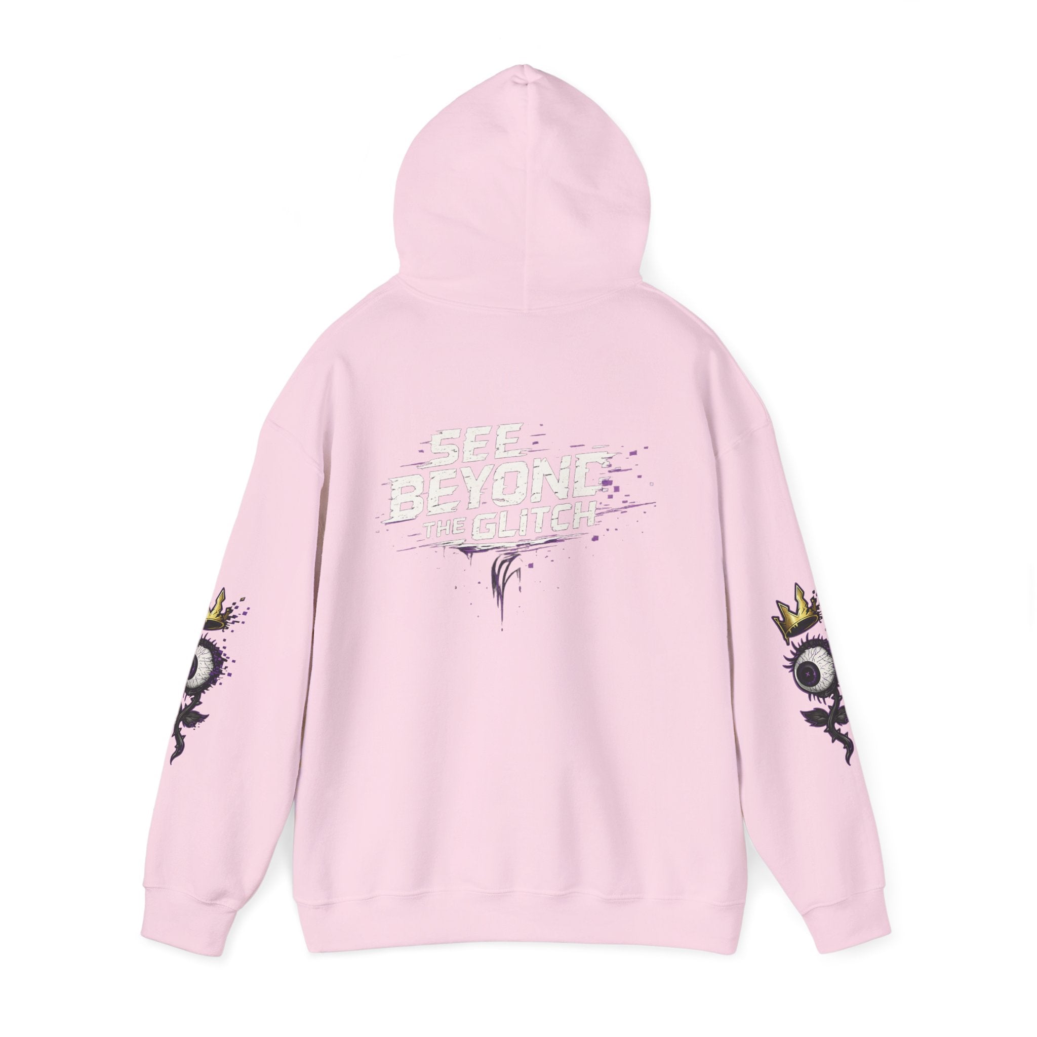 CL LUXX See Beyond The Glitch Graphic Streetwear Hoodie
