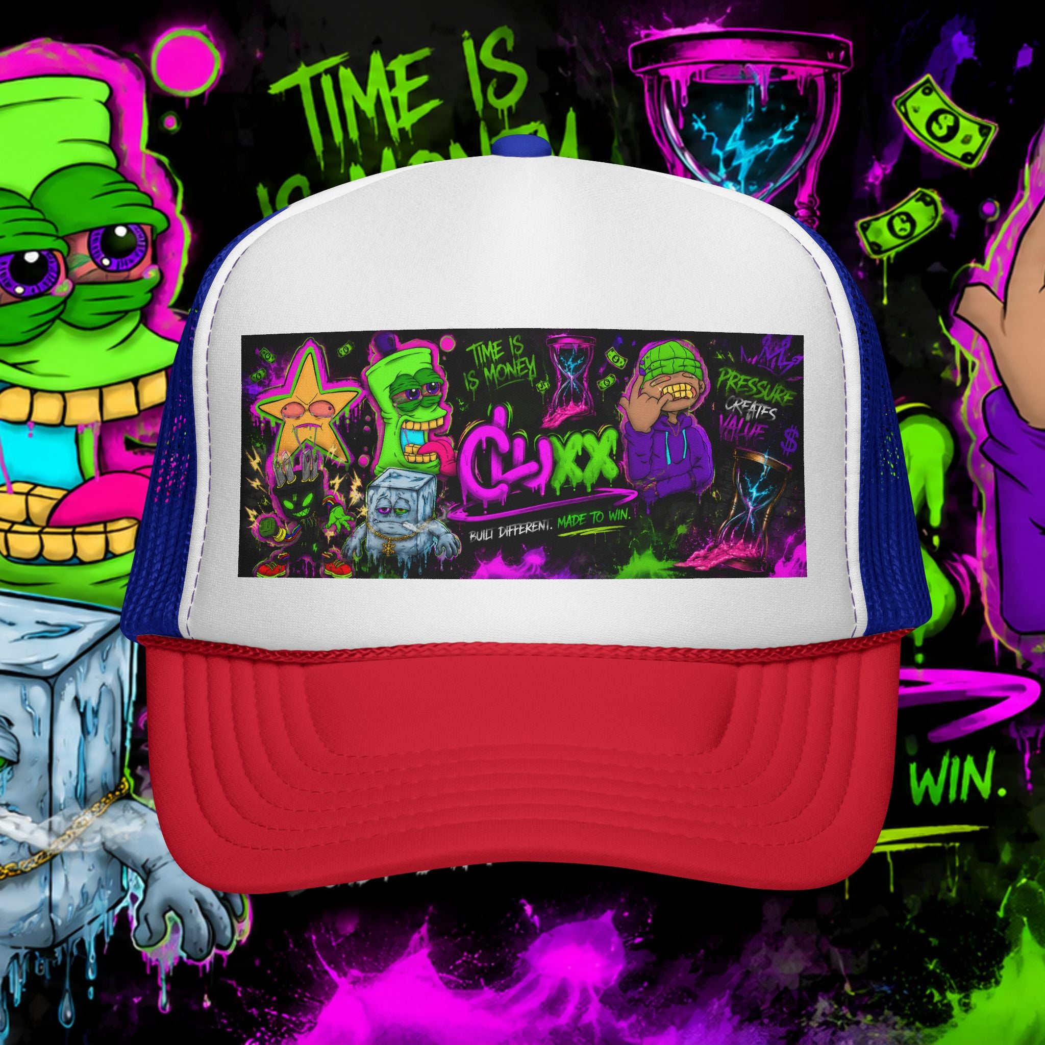 CL LUXX Universe Trucker Cap | Built Different. Made To Win.