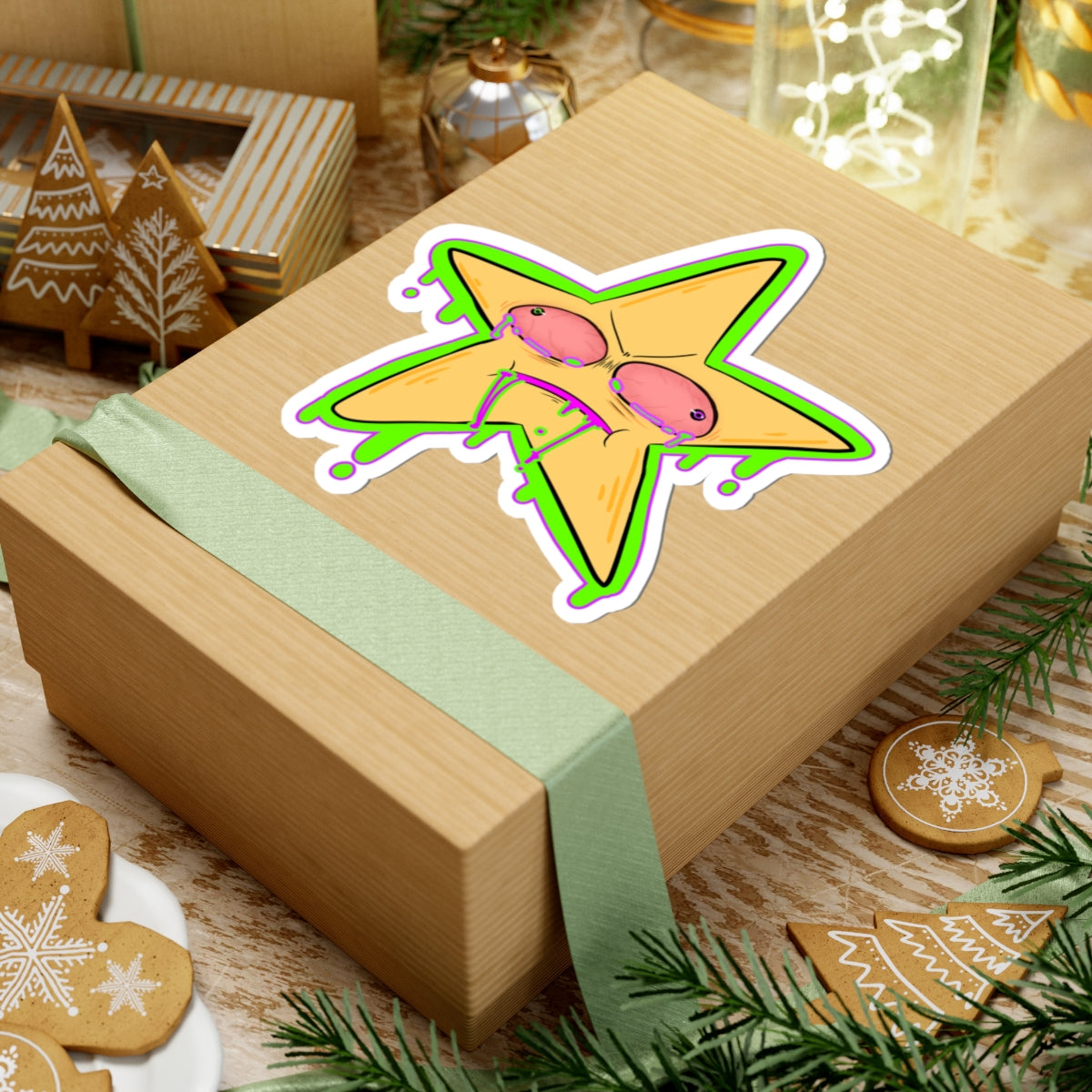 Benny The Star Sticker