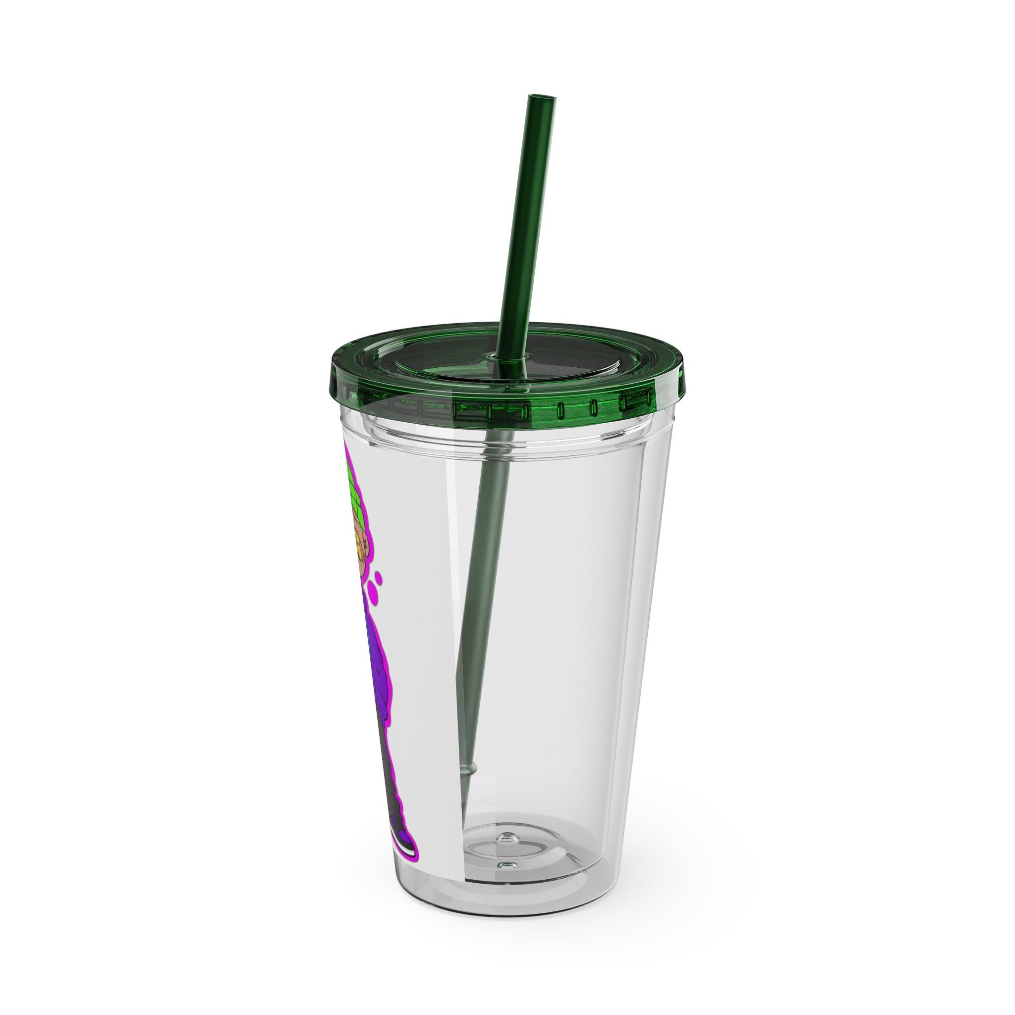 Sunsplash Tumbler with Straw, 16oz