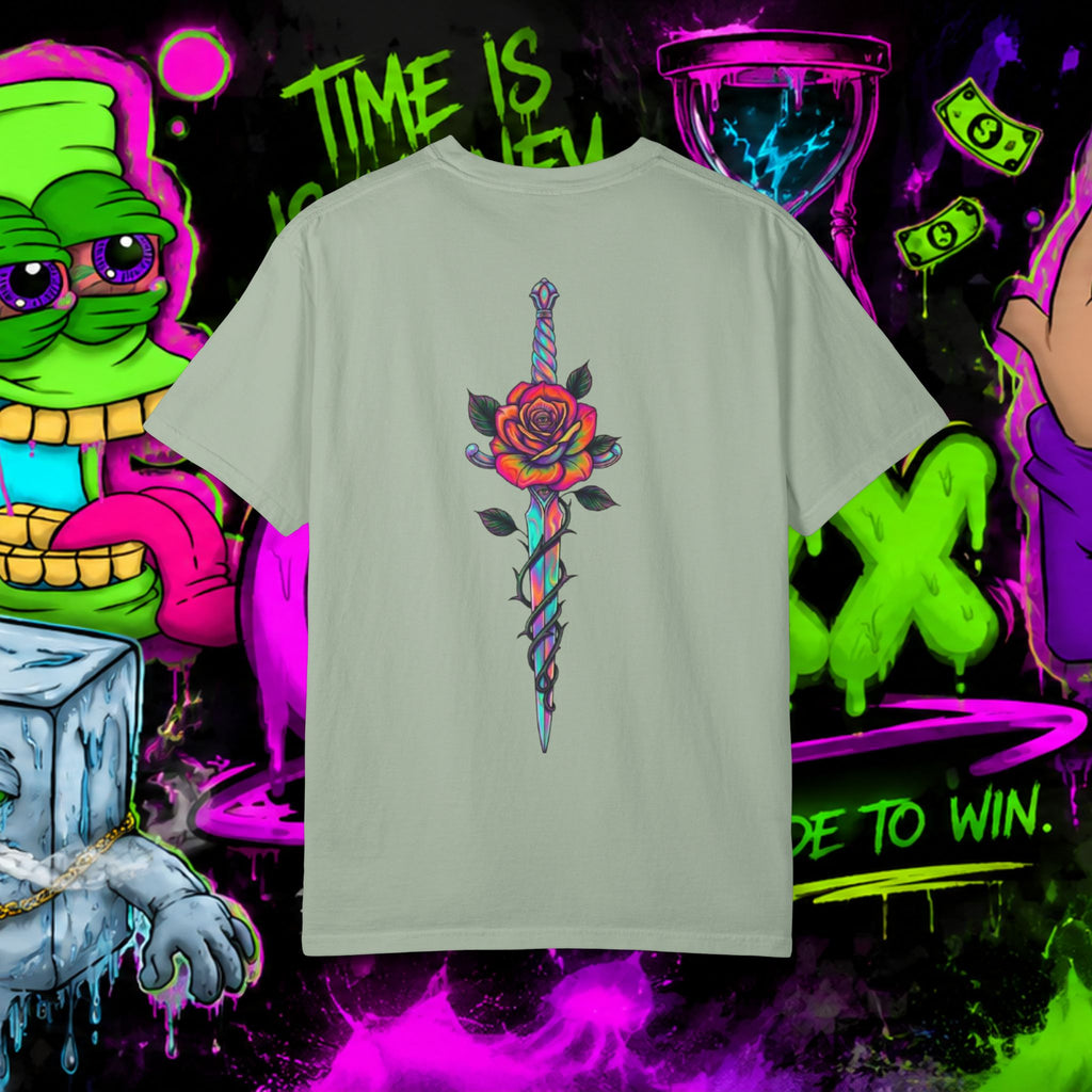 Loyalty Skull T-Shirt — Back Dagger Graphic