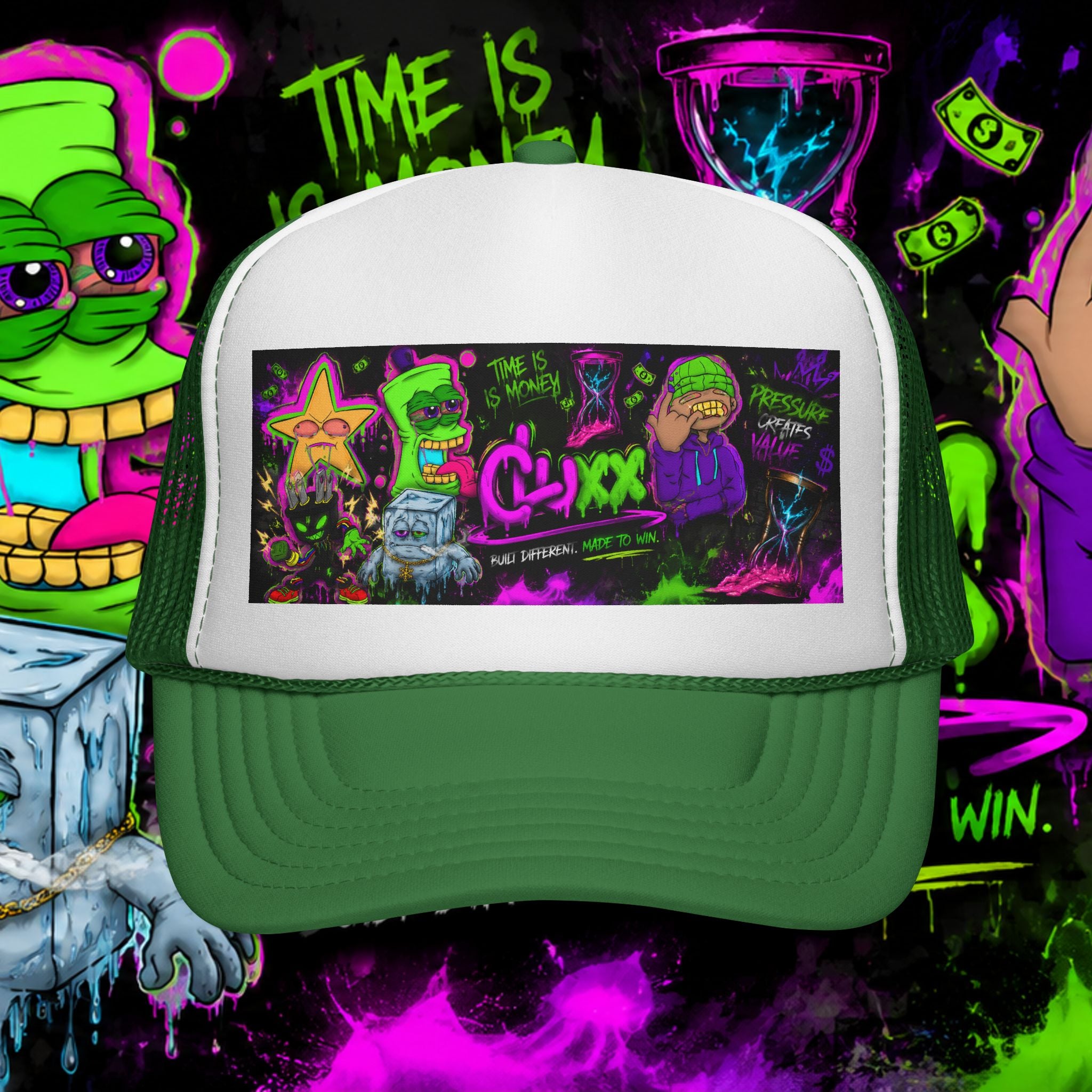 CL LUXX Universe Trucker Cap | Built Different. Made To Win.